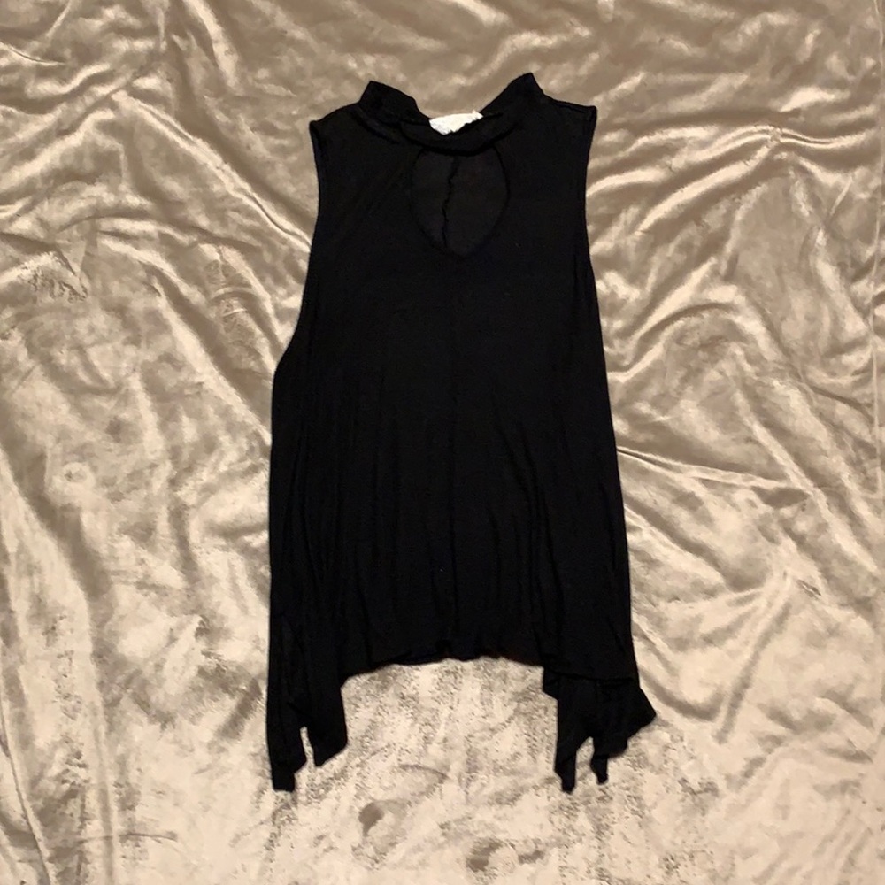 Flowy Black Tank Top